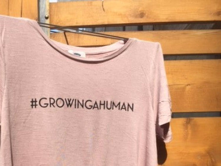 #GROWINGAHUMAN Short Sleeve T-Shirt