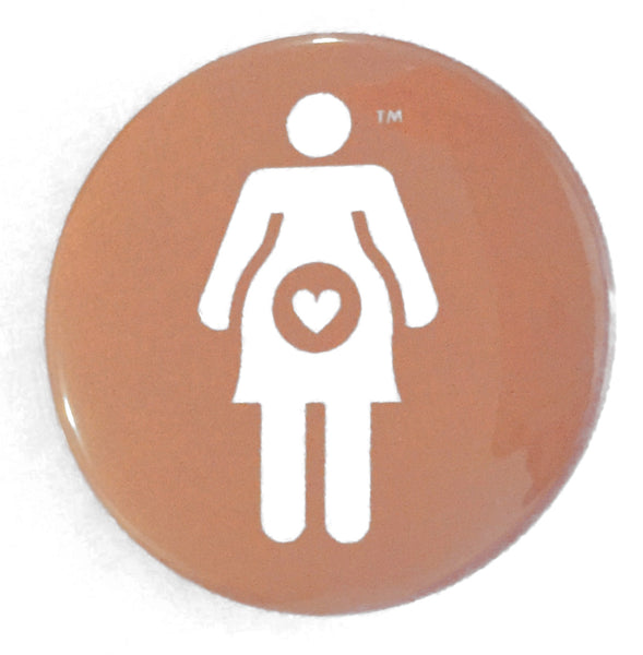 Graphic Pregnancy Pin