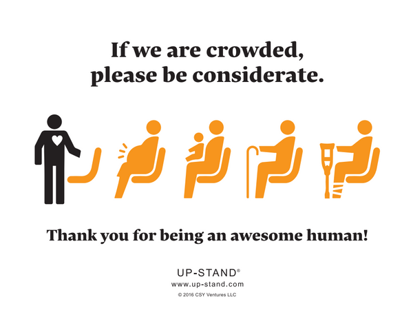 Priority Seating Signs