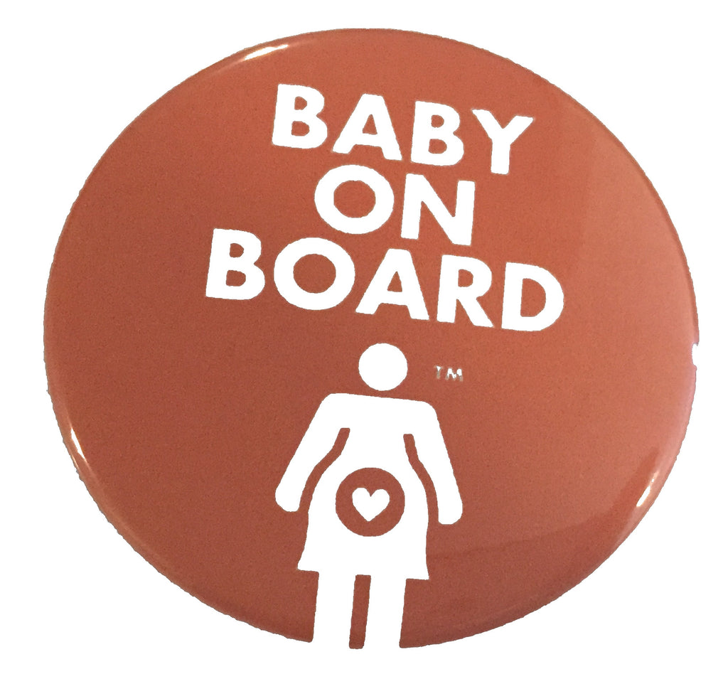 Baby on Board Graphic Pregnancy Pin – UP-STAND