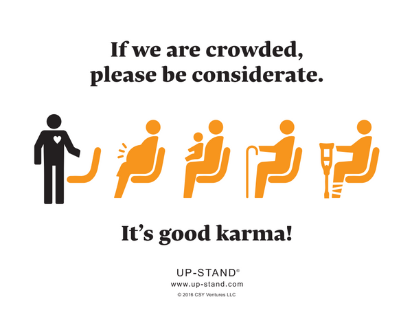 Priority Seating Signs