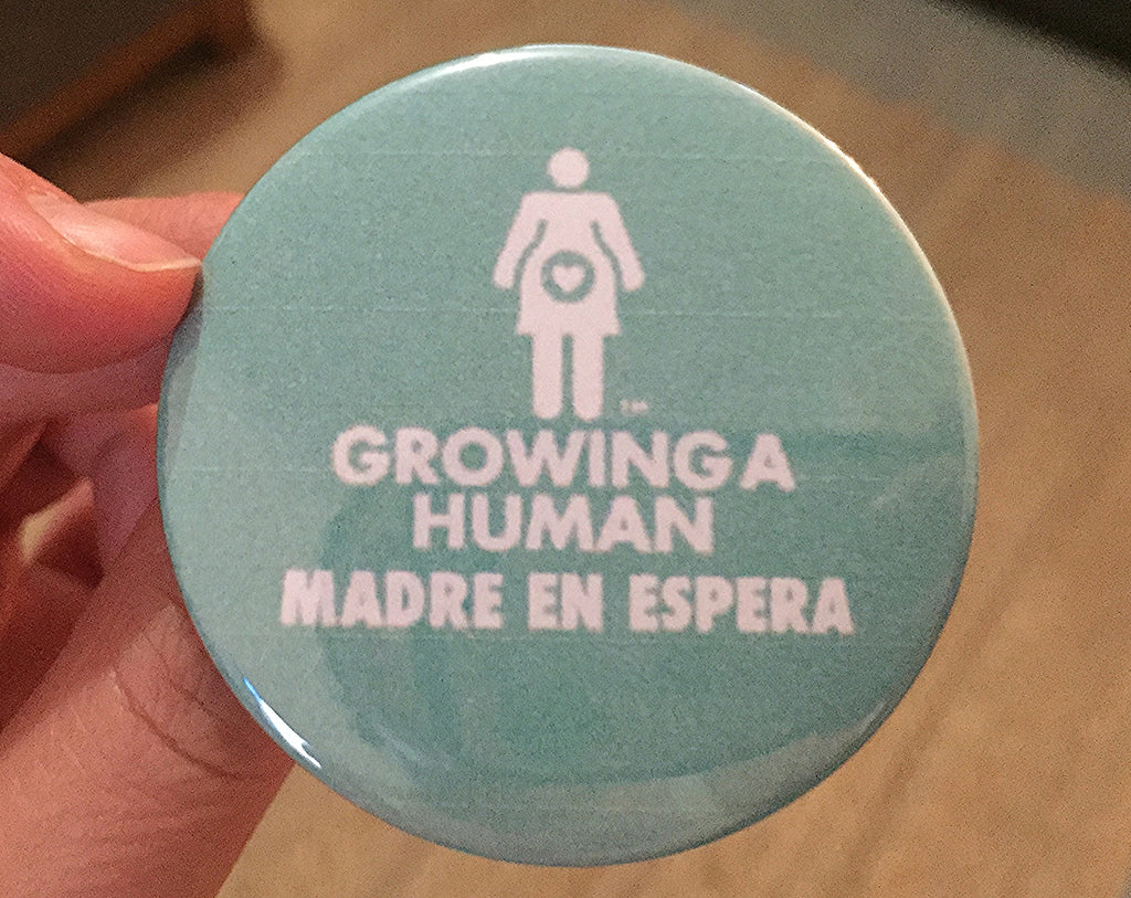 Growing a Human Graphic Pin - Spanish