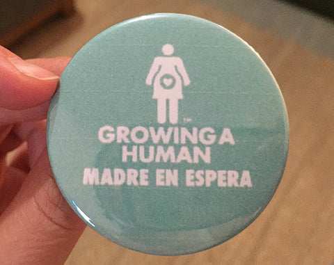 Growing a Human Graphic Pin - Spanish