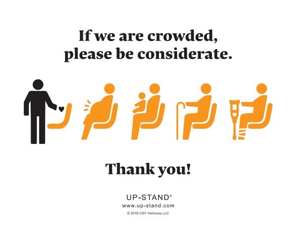 Priority Seating Signs